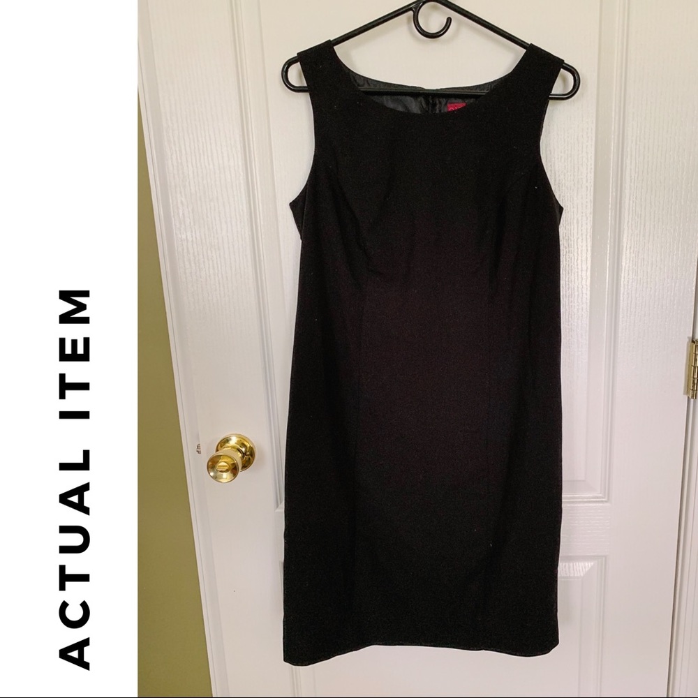 212 Black Sheath Dress - Black